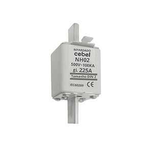 Fusível Retardado NH2 225A 500V 100kA - Cebel