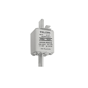 Fusível Retardado NH00 100A 500V 120kA - Elitek