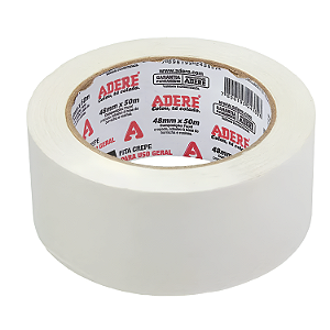 Fita Crepe para Uso Geral 48mm x 50m – Adere
