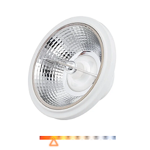 Lâmpada Dicróica AR111 GU10 LED 12W 2700K 720lm Bivolt – Gaya