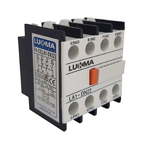 Bloco Auxiliar Contator F4-22 2NA+2NF – Lukma