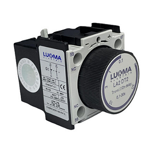 Bloco Auxiliar Temporizado LA2-DT2 – 1NA+1NF – Lukma