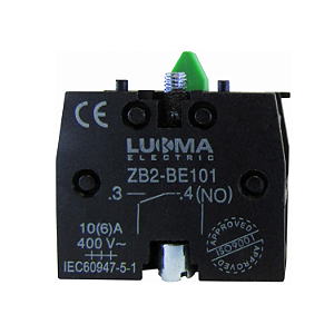 Bloco Auxiliar Contator Botão ZB2-BE101 – 1NA – Lukma