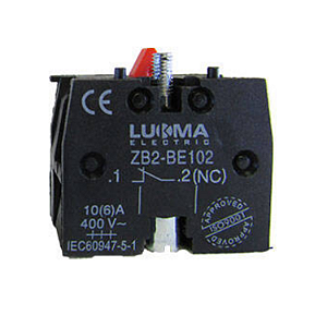Bloco Auxiliar Contator Botão ZB2-BE102 – 1NF – Lukma
