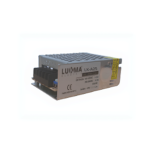 FONTE DE ALIMENTAÇÃO CHAVEADA 24V 25W 1,1A Bivolt – Lukma