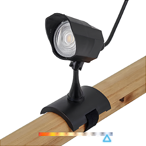 Spot Tree com Cinta 5W 6500K IP65 Preto - Gaya