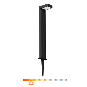 Poste Balizador Jardim Grass 10W 3000K IP65 Bivolt - Gaya