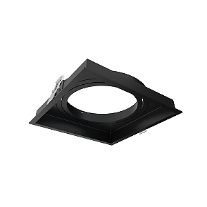 Spot Embutir Recuado Microborda Genesis AR111 Alumínio Preto - Opus