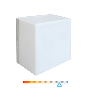 Arandela LED Gelo Kubo 12W 6000K 960lm IP65 Bivolt - Embu LED