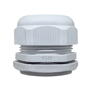 Prensa Cabo Rosca Nylon PG42 1.1/2" Cinza - Lukma