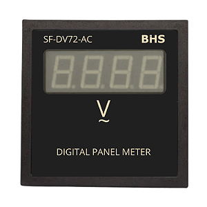 Voltímetro Digital para Painel 72x72 0~500Vac SF-DV72-AC – BHS