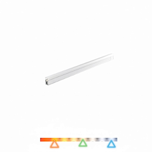 Perfil de Sobrepor Honey LED Linear 29cm Branco 4,5W 350lm Multitemperatura – SL Iluminação