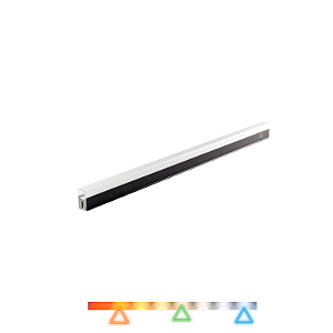Perfil de Sobrepor Honey LED Linear 57cm Preto 9W 700lm Multitemperatura – SL Iluminação