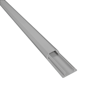 Canaleta para Piso PVC Reforçada DP1 25x12mm 2 Metros – Dutoplast
