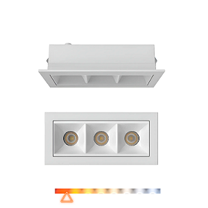Spot de Embutir Point Fixo 6W 390lm 2700K IRC>90 Bivolt – Spotline