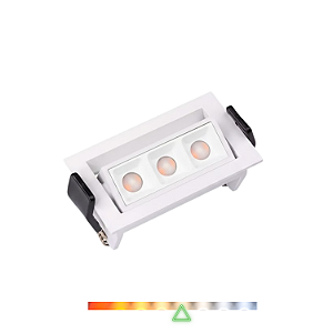 Spot de Embutir Point Direcionável 6W 390lm 4000K IRC>90 Bivolt – Spotline