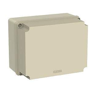 Caixa de Montagem Plástica Tampa Alta Sobrepor IP67 240x184x150mm CMS-240 – Soprano