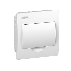 Quadro de Distribuição de Embutir Centrinho 8 Polos IEC-PB – Soprano