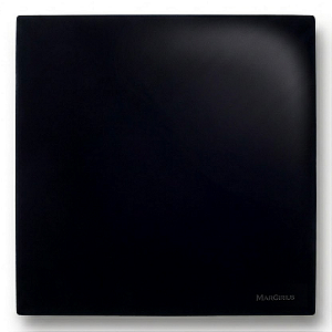 Placa Cega 4x4 com Suporte Preto Ebony – Linha Sleek – MarGirius