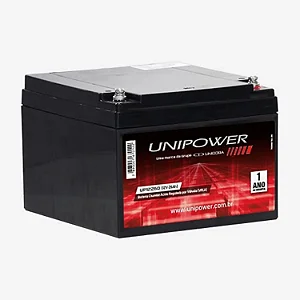 BATERIA SELADA 12V 26AH UNIPOWER – VRLA AGM