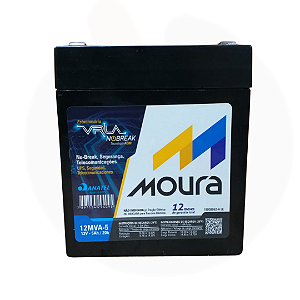 BATERIA SELADA 12V 5ah MOURA – VRLA AGM