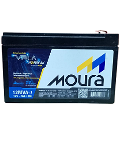 BATERIA SELADA 12V 7ah MOURA – VRLA AGM