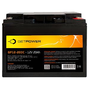 BATERIA SELADA 12V 20ah **DC** GETPOWER - VRLA AGM