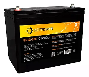 BATERIA SELADA 12V 80ah GETPOWER - VRLA AGM