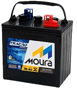 Bateria Tracionaria Moura 6ML225 6V 225Ah