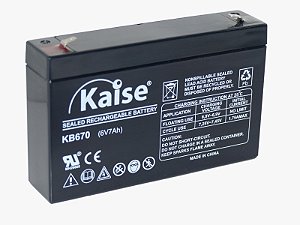 BATERIA SELADA KAISE 6V 7AH