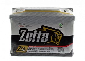 Bateria Automotiva Zetta Z50E 50Ah 12V Original Moura Polo Esquerdo