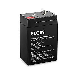 BATERIA SELADA 6v 4,5ah ELGIN – VRLA AGM
