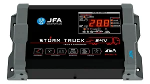 FONTE 24V CARREGADOR DE BATERIA 35A STORM TRUCK