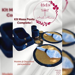 Kit Mesa Posta 17 Peças