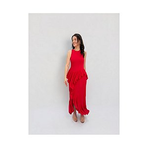 VESTIDO PEPLUM LISA