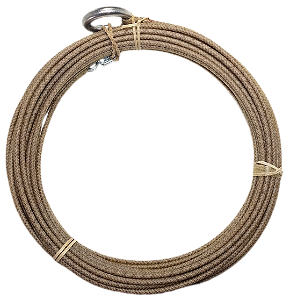 Laço de Couro 6 tentos, meio chumbado, diversos pesos