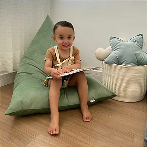Puff Infantil Encanto em Veludo Slumber