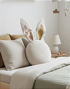 Almofada Decorativa Coelho Nuna – Veludo Premium