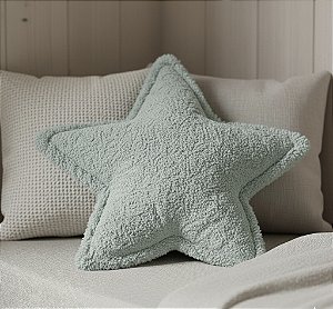 Almofada Estrela Sora – Tecido Bouclé Premium