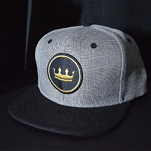 Boné Aba Reta Cinza