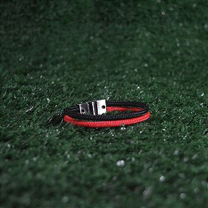 Pulseira Torcida - Rubro Negro