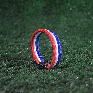 Pulseira Torcida - Tricolor de Aço