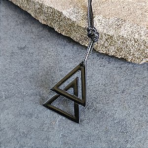 Colar Strong Minimalista Preto