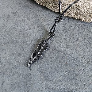 Colar Pena Masculino Santo Rei