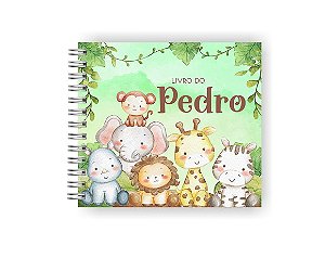Livro do Bebê Personalizado | Safari Baby