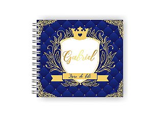 Livro do Bebê Personalizado | Realeza Menino