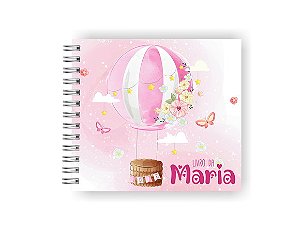 Livro da Bebê Personalizado | Balão Menina