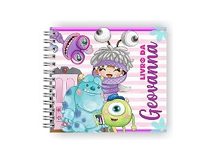 Livro da Bebê Personalizado | Monstros SA Menina