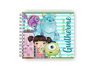 Livro do Bebê Personalizado | Monstros SA Menino