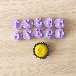 Carimbo para Doces e Brigadeiro | Kit Números